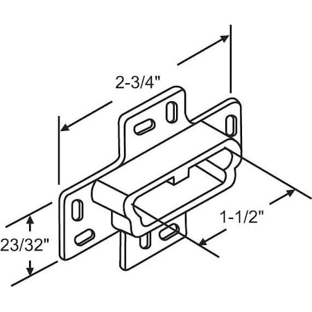 Strybuc Track Mounting Bracket 45-23